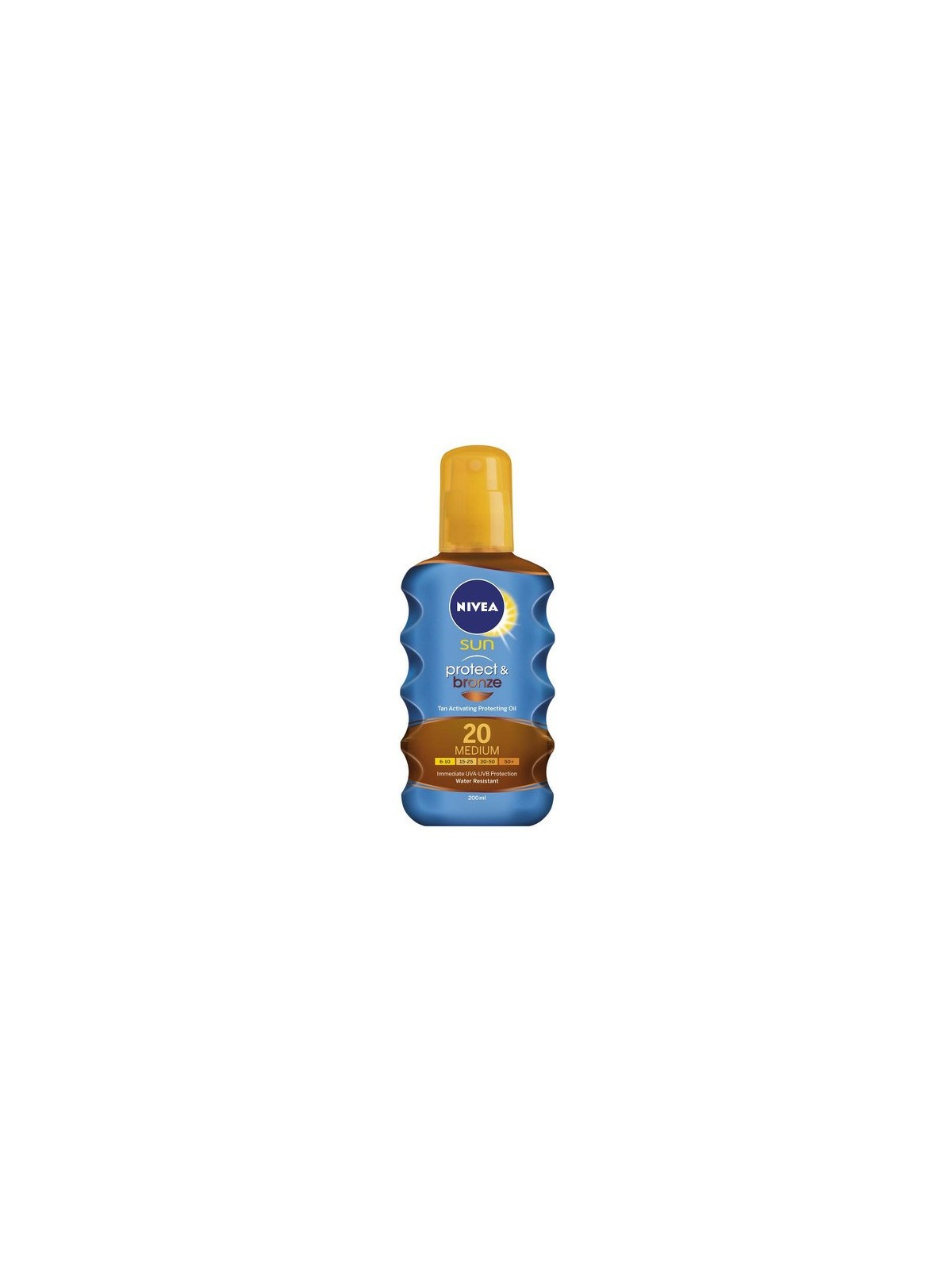 Nivea Sun Protect & Bronze Oil SPF 20 200ml