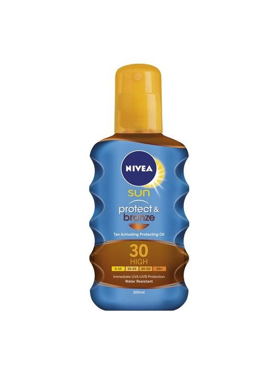 Nivea Sun Protect & Bronze Oil SPF 30 200ml