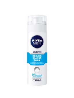 Nivea Schiuma da barba rinfrescante sensibile uomo 200ml