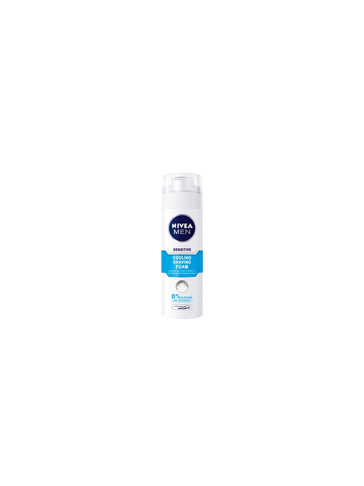 Nivea Schiuma da barba rinfrescante sensibile uomo 200ml