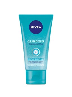 Nivea Scrub per il lavaggio quotidiano Clean Deeper donna 150ml