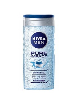 Nivea Gel doccia da uomo Pure Impact uomo 500ml