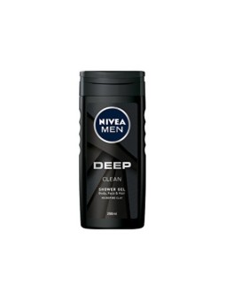 Gel doccia uomo Nivea Deep Clean 250ml