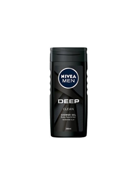 Gel doccia uomo Nivea Deep Clean 250ml