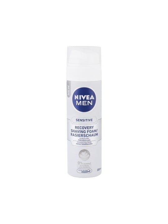 Schiuma da barba Nivea Sensitiv e Recovery 200 ml uomo