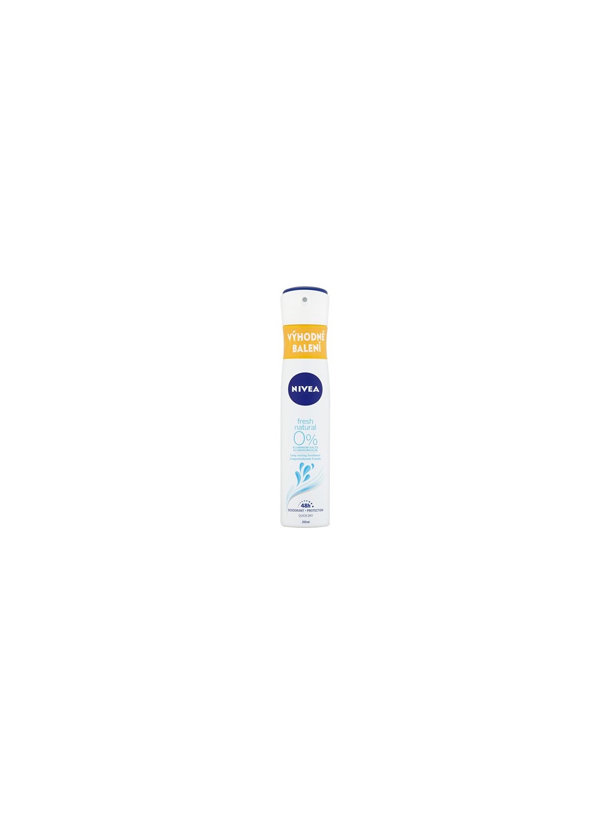 Nivea Deodorante spray Fresh Naturale 200 ml donna 200ml