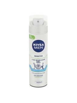 Nivea Barba sensibile da 3 giorni da uomo Gel da barba uomo 200ml