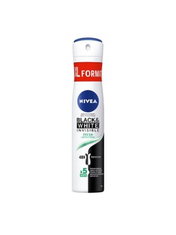 Nivea Black White Invisible Fresh Antitraspirante Spray donna 200ml