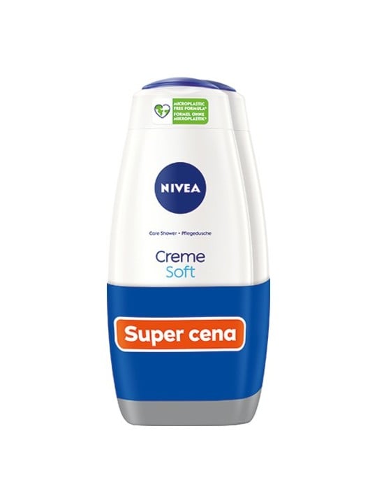 Nivea Gel doccia Creme Soft 2 x 500 ml donna 500ml