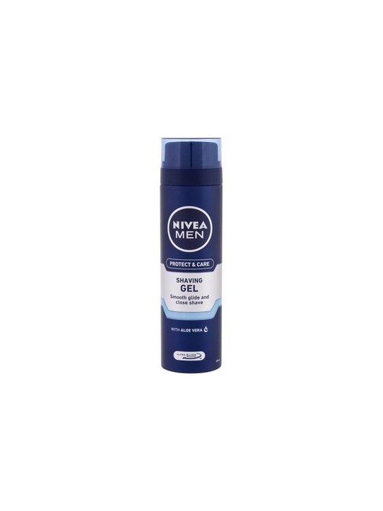 Nivea Gel da barba idratante Men Protect Care pelle normale e secca uomo 200ml