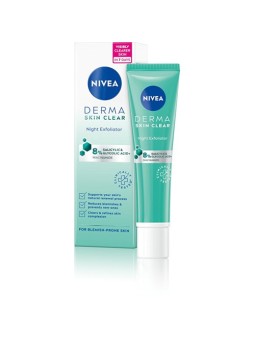 Nivea Derma Skin Clear Esfoliante notturno donna 40ml