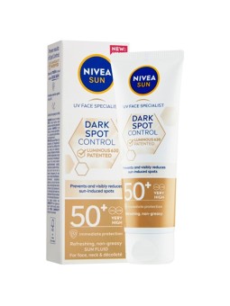 Nivea Sun Dark Spot Control Luminoso 630 Fluido solare OF 50 donna 40ml