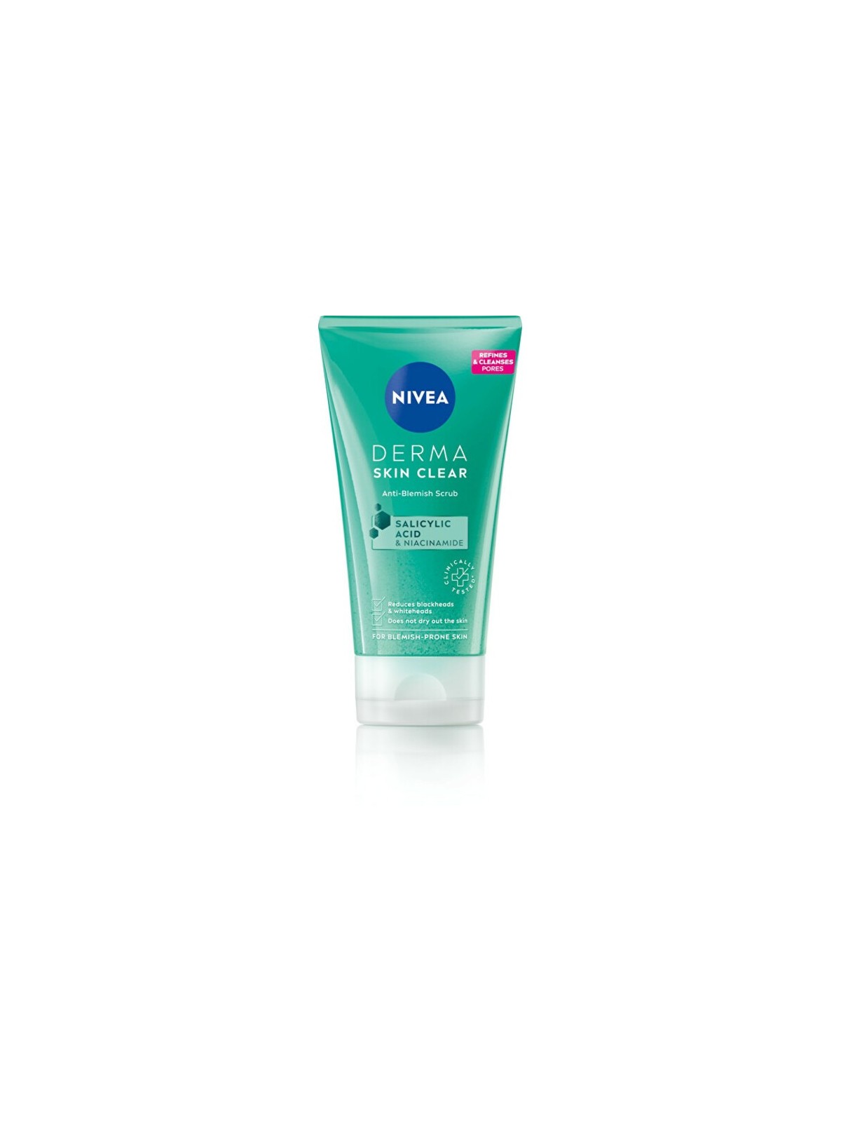 Nivea Derma Skin Clear Scrub antiimperfezioni donna 150ml