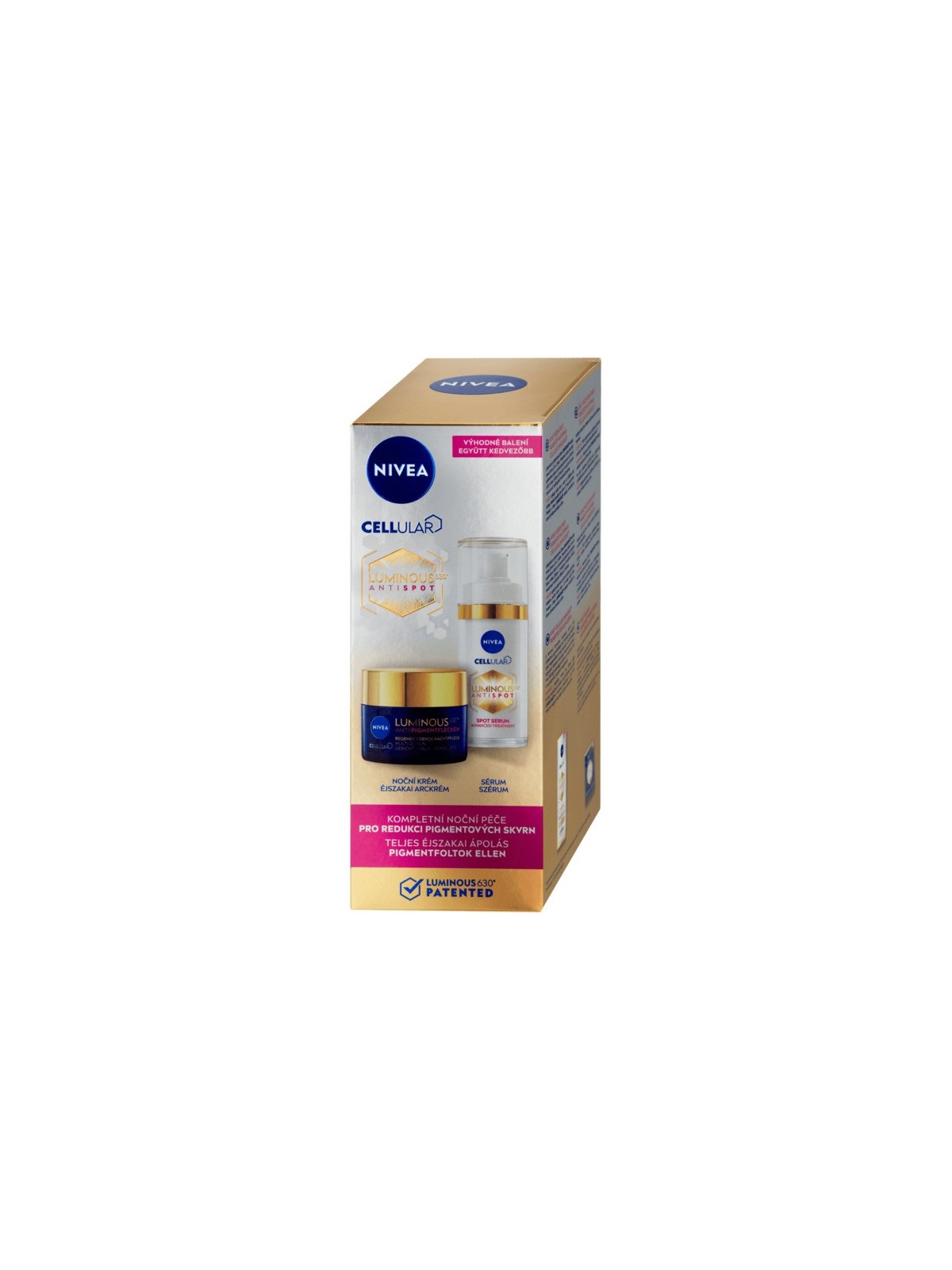 Nivea Set Cellular Luminous 630 Antispot Confezione regalo donna 30ml