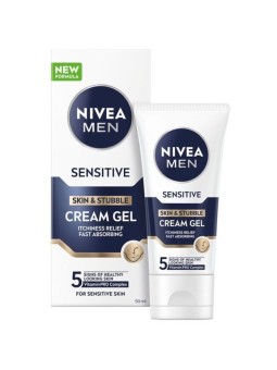 Nivea Gel crema pelli sensibili e stoppie donna 50ml
