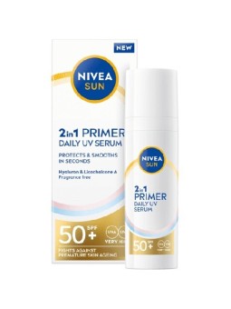 Nivea Sun Primer & Siero SPF50+ 30ml - Protezione Solare