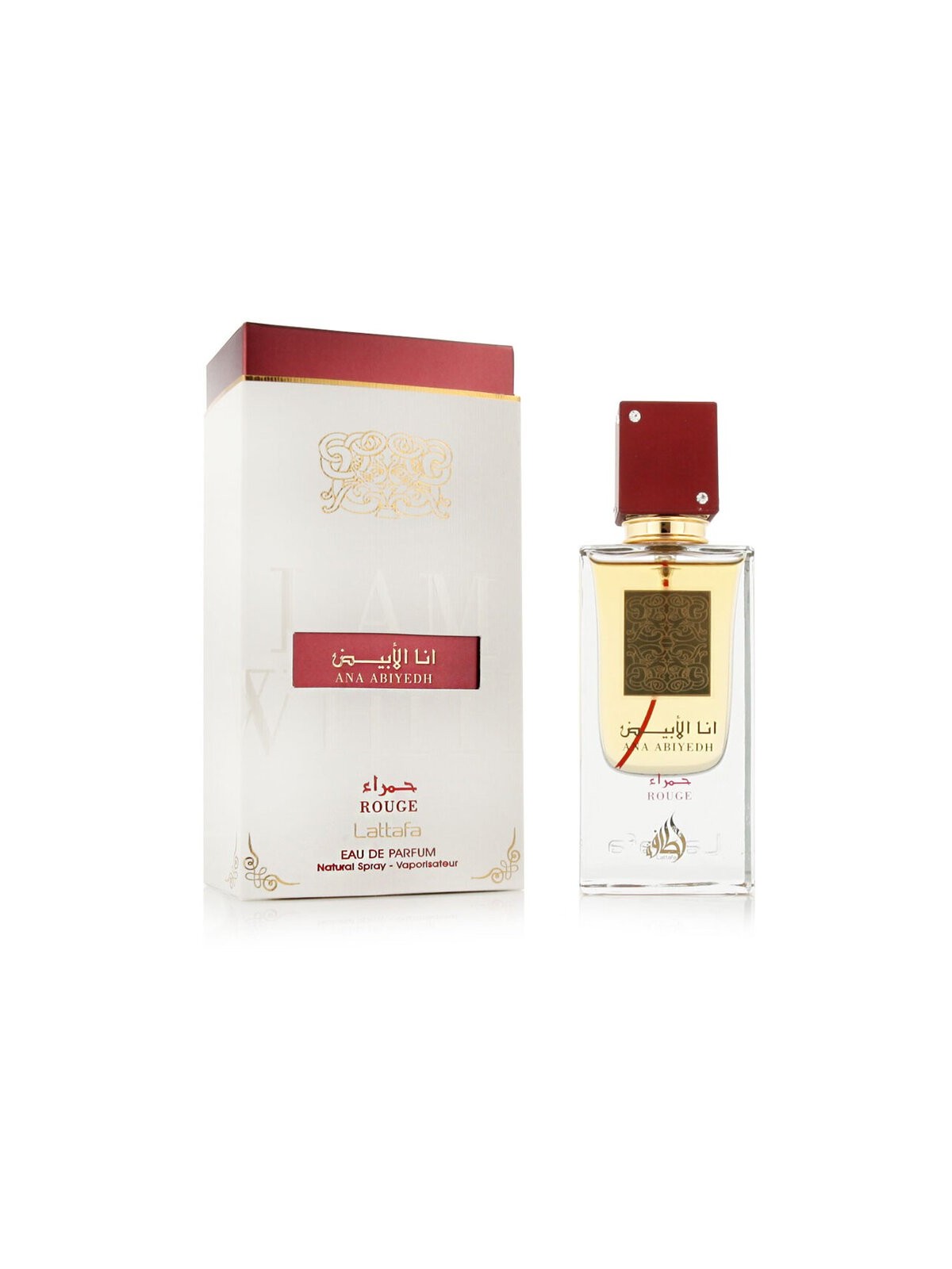 Lattafa Ana Abiyedh Rouge Eau de Parfum 60ml