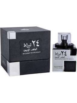 Lattafa 24 Carat White Gold Eau de Parfum Spray 100ml