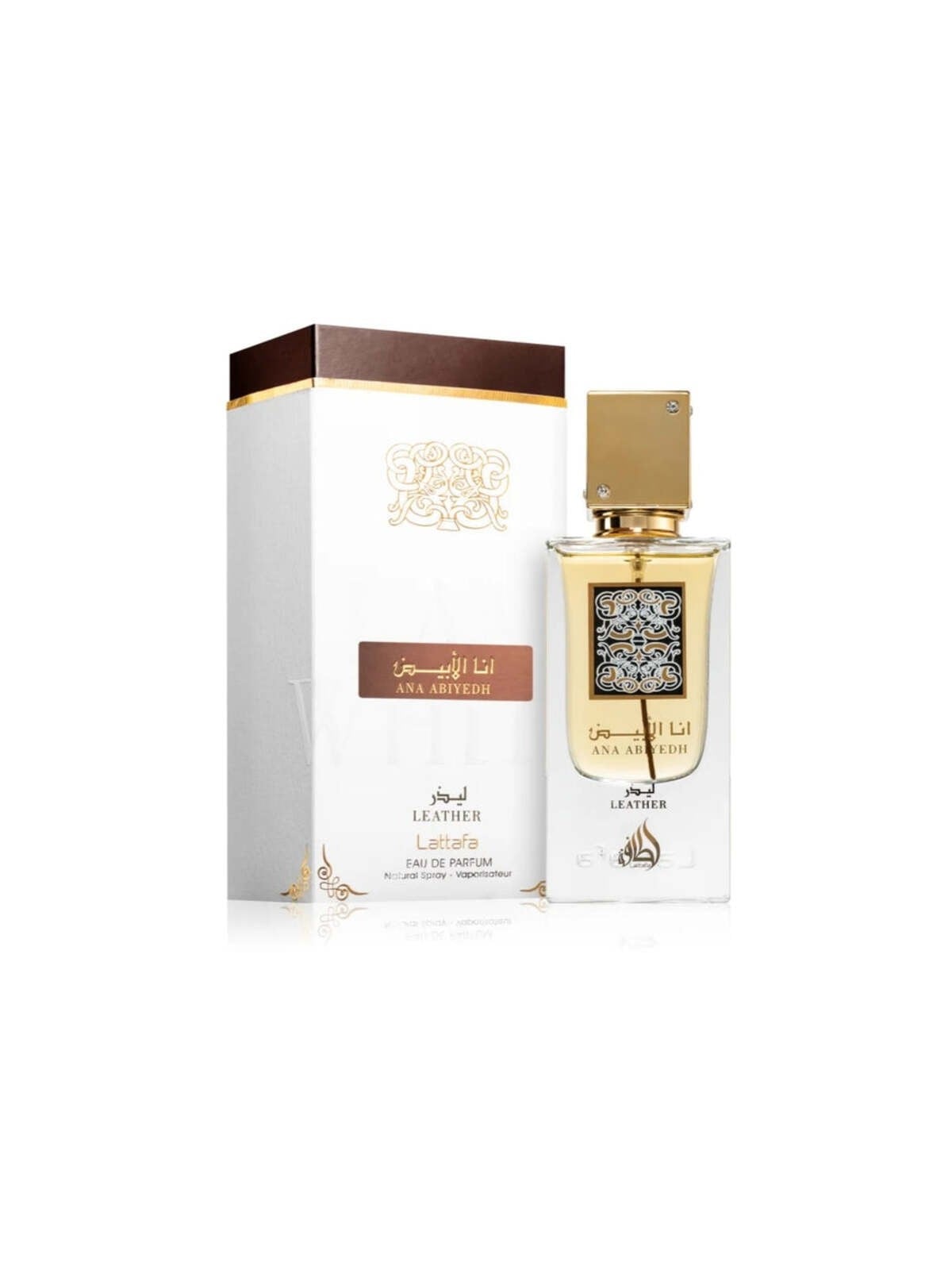 Lattafa Ana Abiyedh Leather Eau de Parfum Spray 60ml