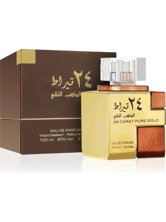 Lattafa 24 Carat Pure Gold eau de parfum Spray 100ml