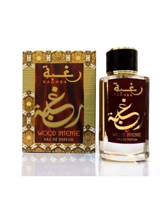 Lattafa Raghba Wood Intense eau de parfum Spray 100ml Lattafa Perfumes www.essenzetotalstyle.com 