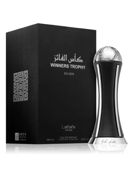 Profumo unisex Lattafa Perfumes Winners Trophy Silver EDP 100ml