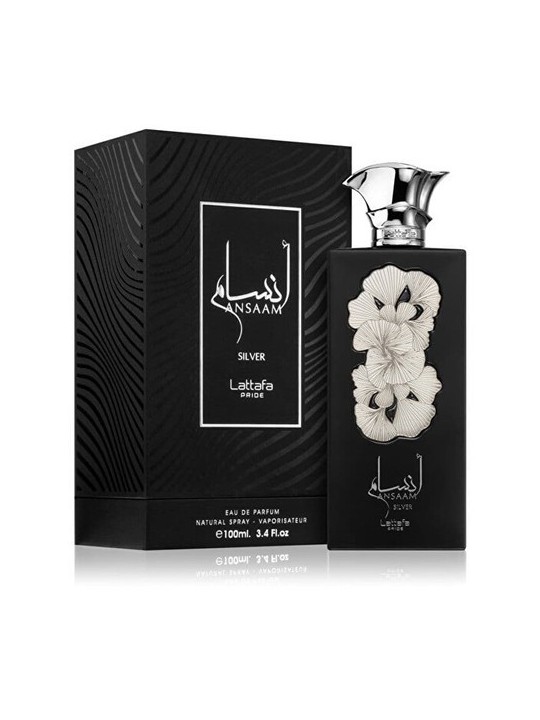 Lattafa Perfumes Ansaam Silver Unisex EDP Spray 100ml
