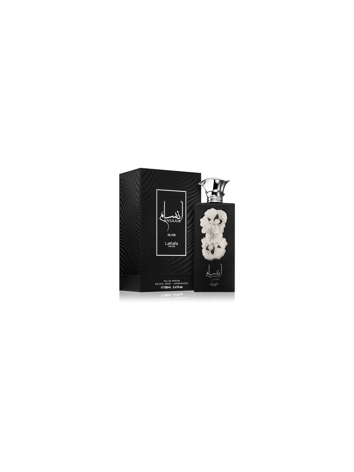Lattafa Perfumes Ansaam Silver Unisex EDP Spray 100ml