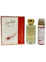 Lattafa Perfumes Set regalo Mahasin Crystal eau de parfum 100 ml