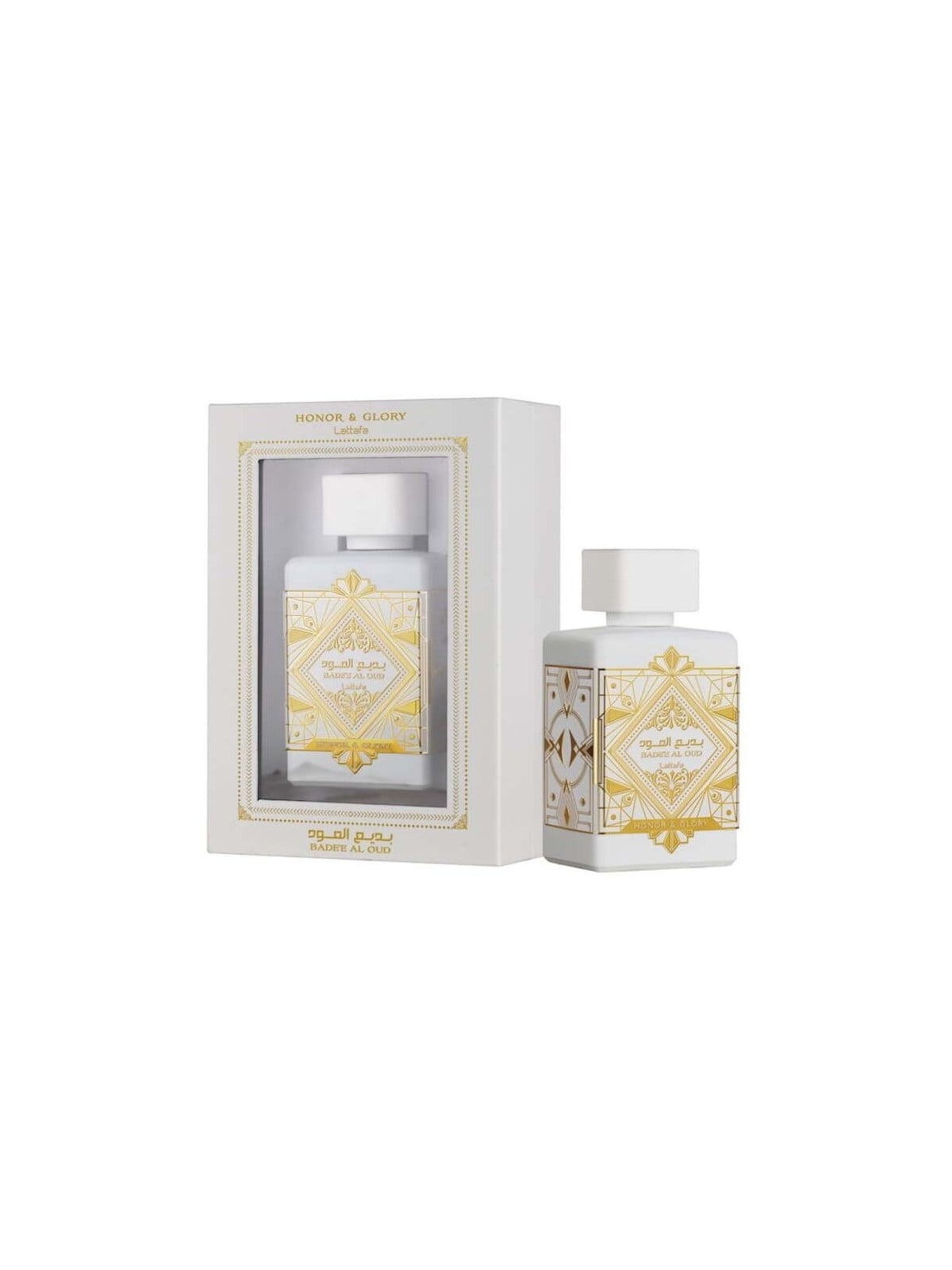 Lattafa Bade'e Al Oud Honor & Glory eau de parfum Spray 100ml Lattafa www.essenzetotalstyle.com 