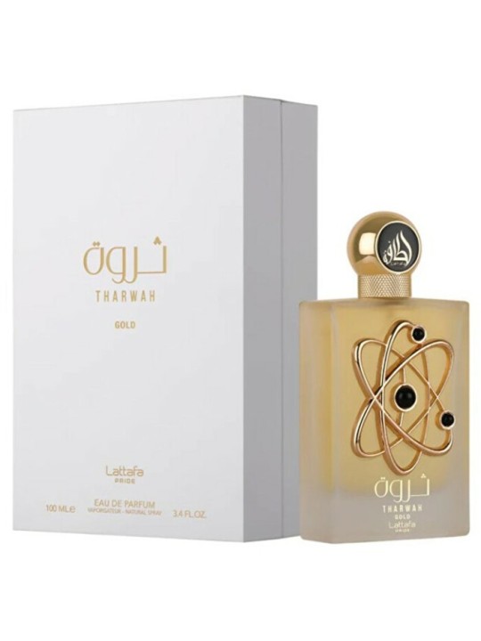 Lattafa Perfumes Tharwah Gold eau de parfum unisex 100ml Lattafa Perfumes www.essenzetotalstyle.com 