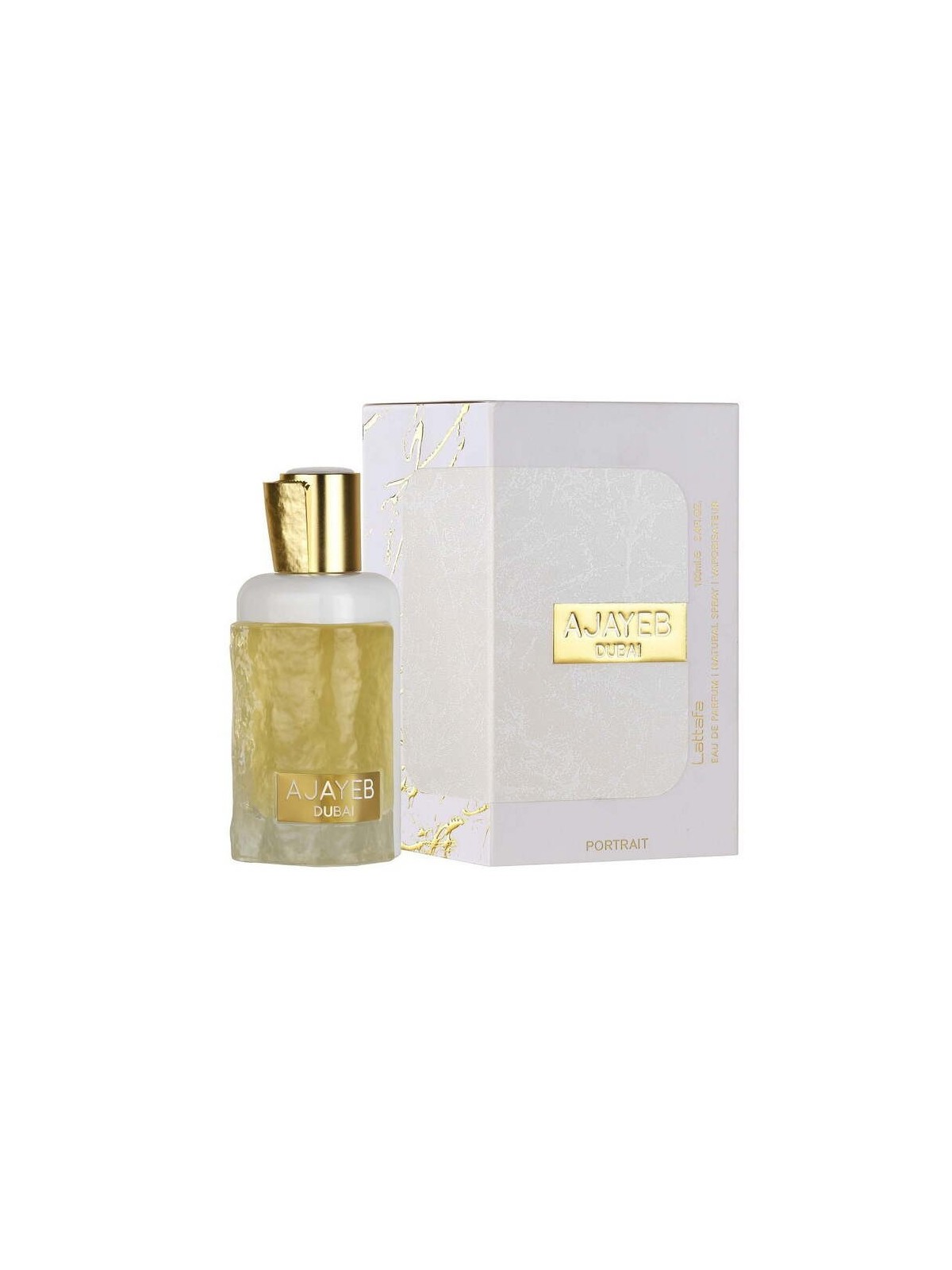 Profumo unisex Lattafa Ajayeb Dubai Ritratto 100ml