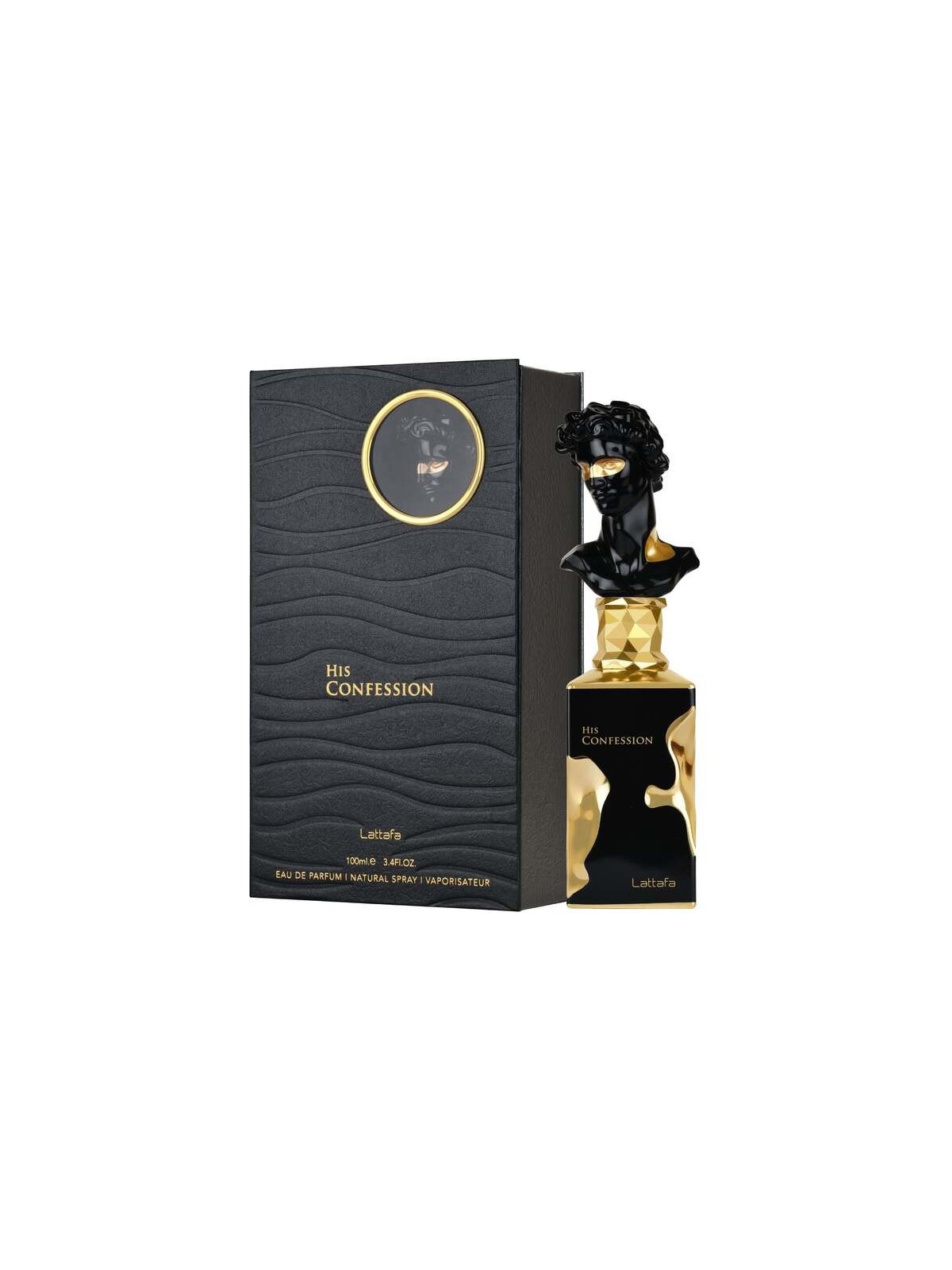 Lattafa His Confession Eau de Parfum Uomo 100ml