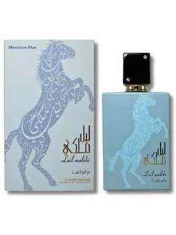 Lattafa Lail Maleki Moroccon Blue eau de parfum unisex 100ml Lattafa www.essenzetotalstyle.com 