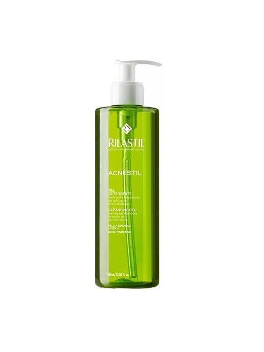 Gel Detergente Rilastil Acnestil per pelle mista e grassa 400ml
