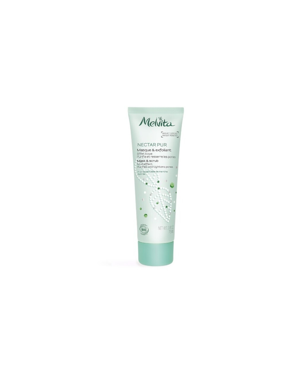 Melvita NECTAR PURO exfoliante y mascarilla purificante 75ml