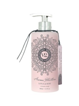 Sapone in Crema Lotus e Rose 400ml Donna