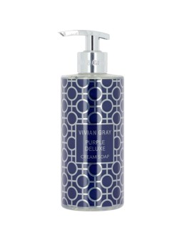 Vivian Gray Purple Deluxe Cream Soap 400ml