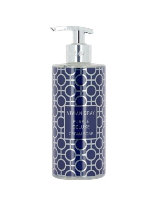 Vivian Gray Purple Deluxe Cream Soap 400ml