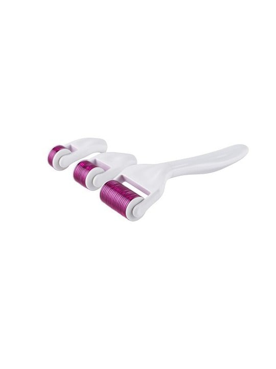 Set di rulli microaghi bianchi 4 in 1 donna