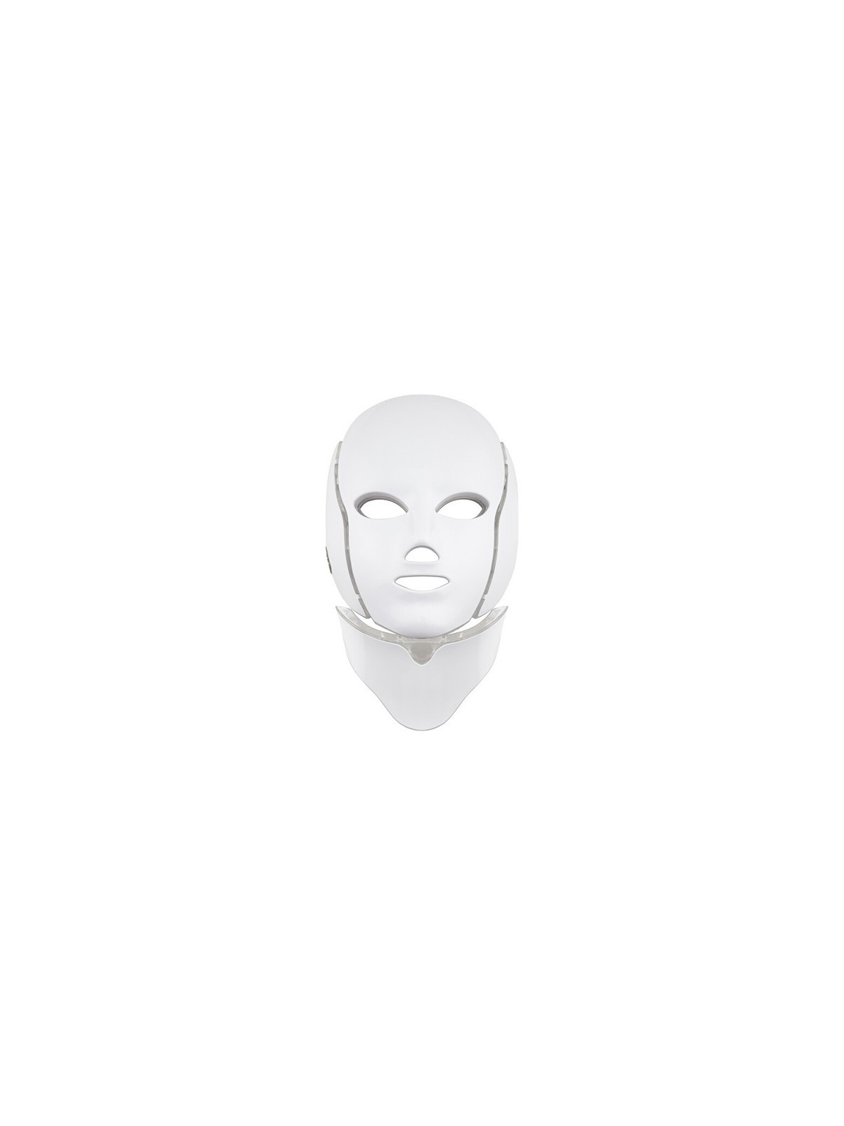 Maschera LED Viso e Collo 7 Colori Bianca Donna