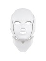 Maschera LED Viso e Collo 7 Colori Bianca Donna
