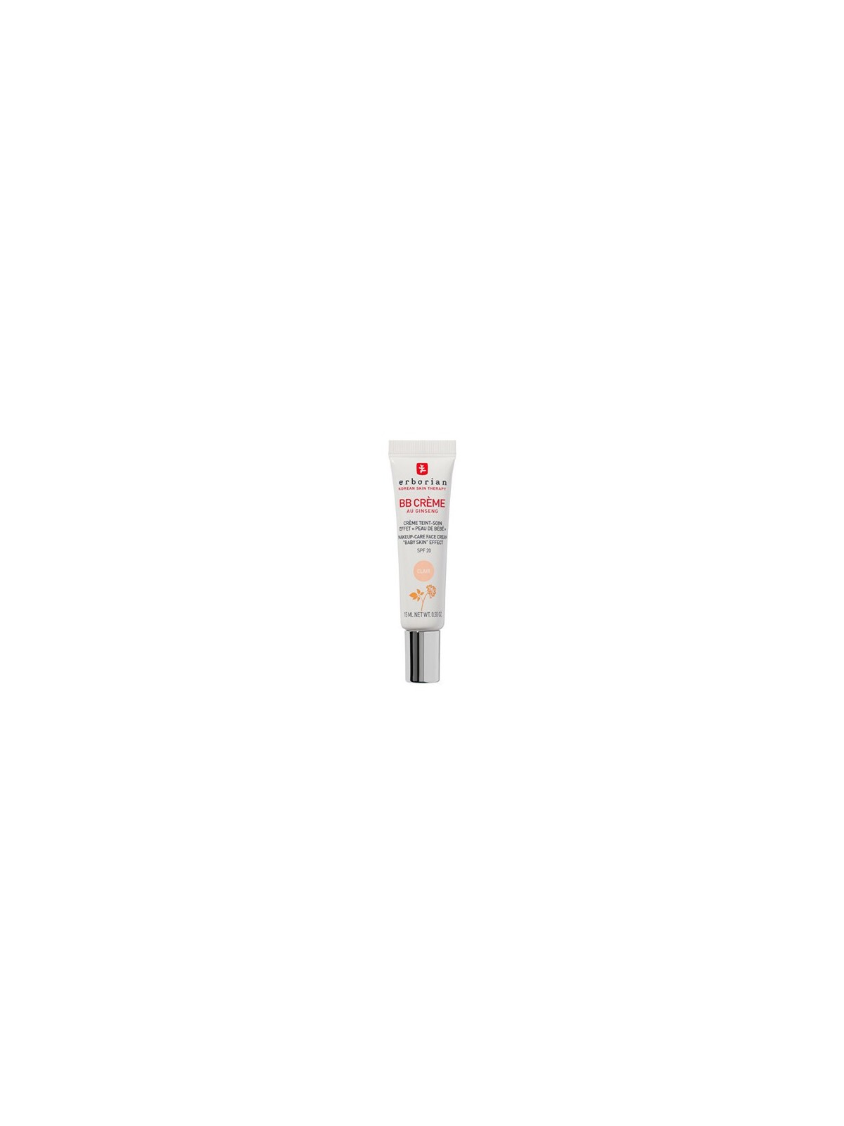 Erborian BB Crema Cura del Viso con Trucco SPF 20 BB crema 15 ml donna Clair
