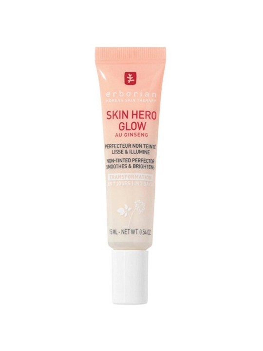 Erborian Skin Hero Glow Non colorato Perfector Leviga e illumina Crema per la pelle perfezionante e illuminante donna 40ml
