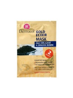 Maschera viso al caviale Dermacol Gold Elixir