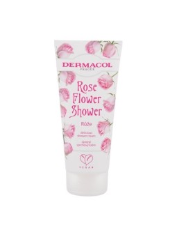 Crema doccia ai fiori di rosa Dermacol