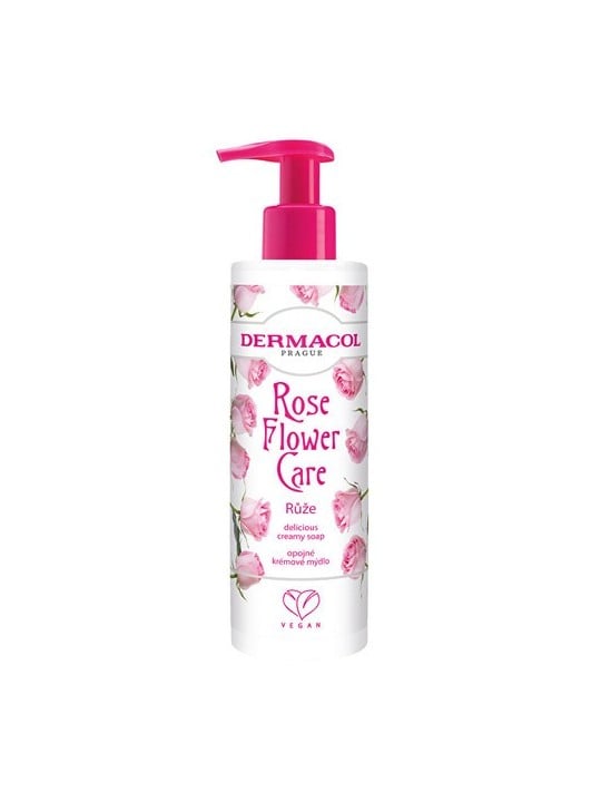 Dermacol Sapone Cremoso Delizioso Flower Care Rosa donna 250ml