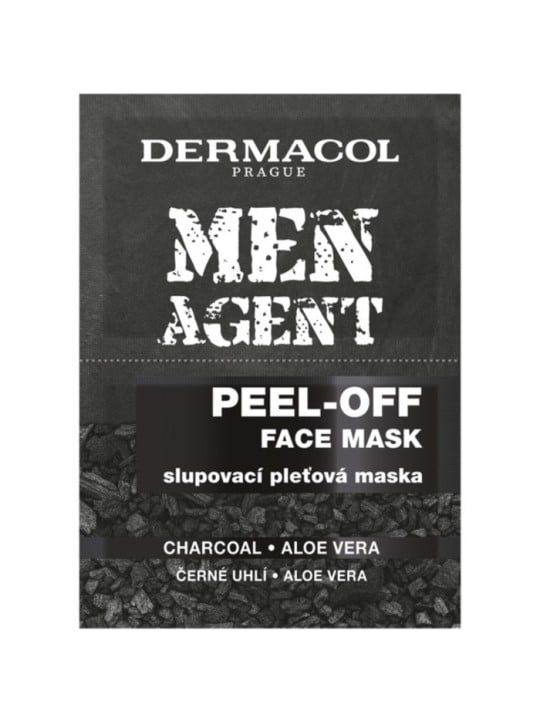 Maschera viso peeloff Men Agent 2 x 75 ml uomo