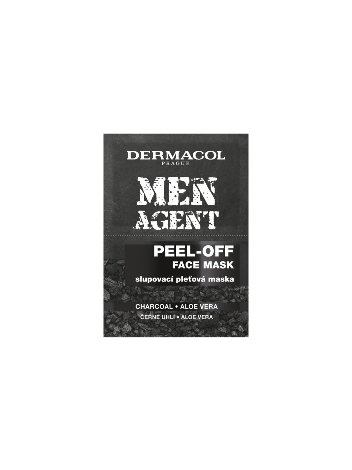 Maschera viso peeloff Men Agent 2 x 75 ml uomo