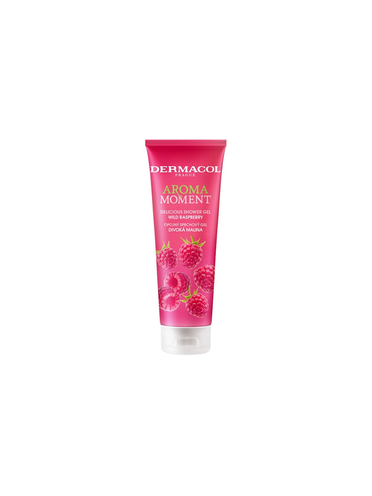 Dermacol Gel doccia Aroma Moment Delicious lampone selvatico donna 250ml